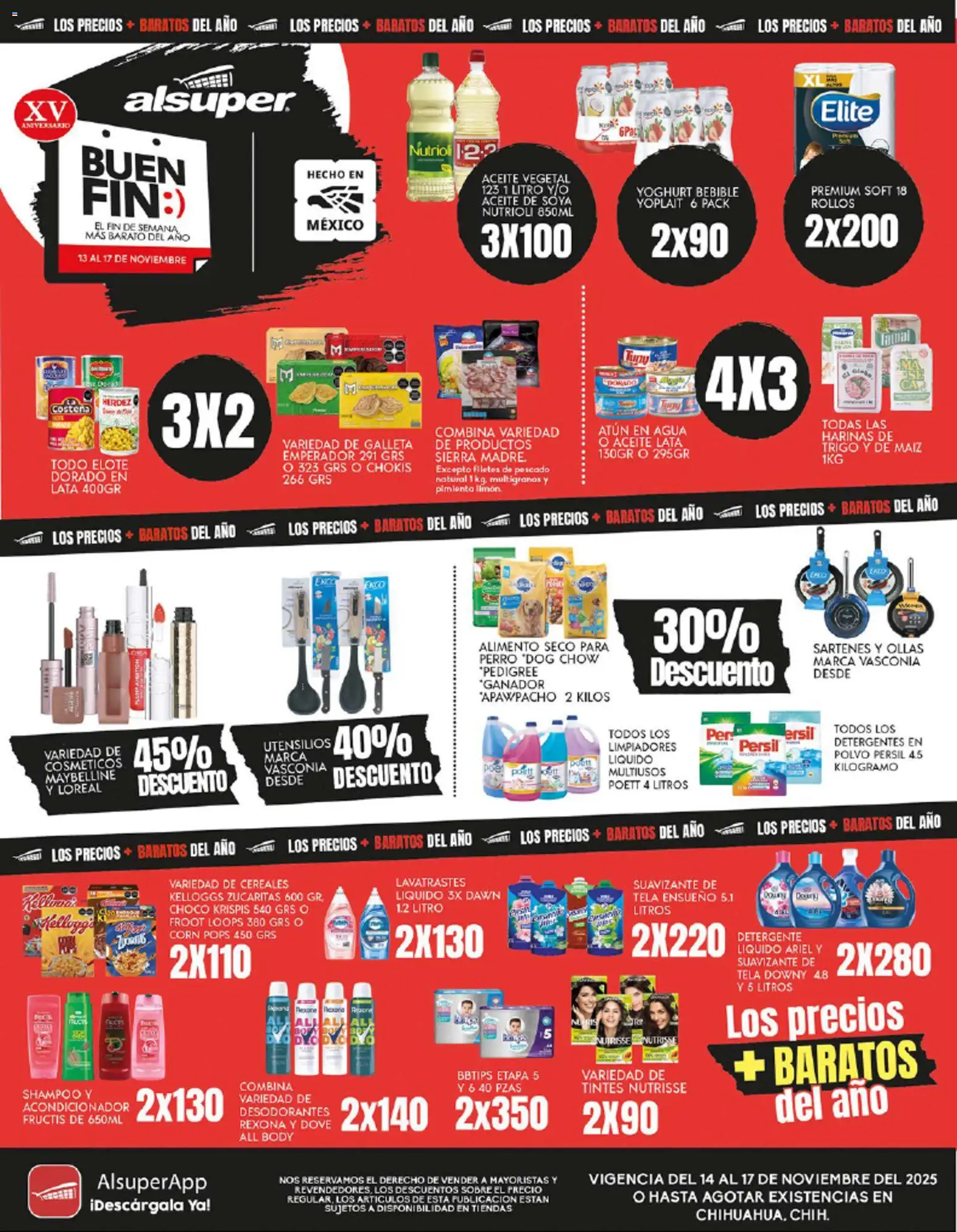 Vista previa las ofertas de la tienda Alsuper - Buen Fin desde el 14/11/2025 