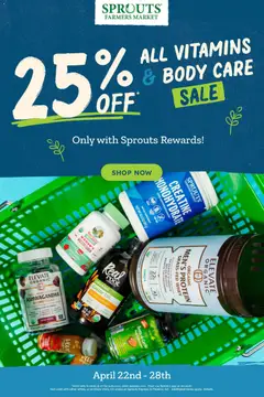 Ad Preview of Sprouts Sprouts Weekly Ad from 04/22/2026