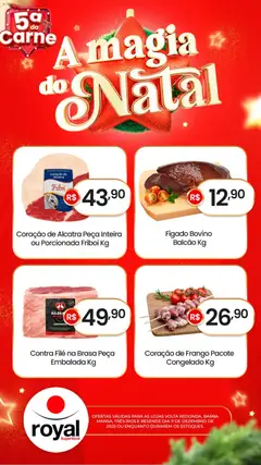 Pré-Visualização do folheto "Ofertas da semana" da loja Royal Supermercados válido a partir de 11/12/2025