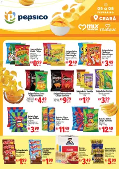 Pré-Visualização do folheto "Ofertas Exclusivo Pepsico" da loja Mateus válido a partir de 05/02/2026