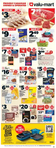 Preview of leaflet Weekly Flyer from shop Valu Mart is valid from Nov 13, 2025