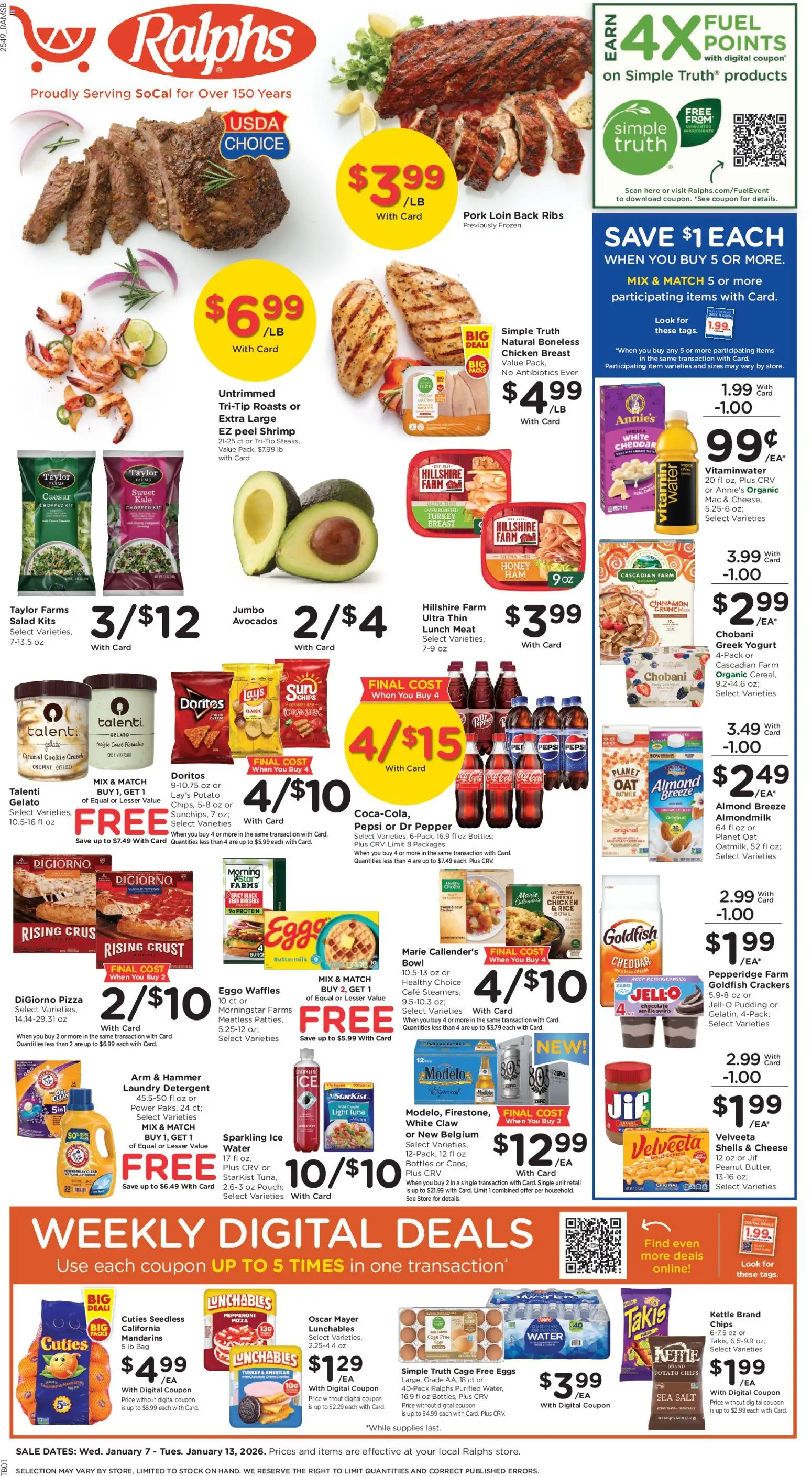 Ad Preview of Ralphs Weekly Ad from 01/07/2026