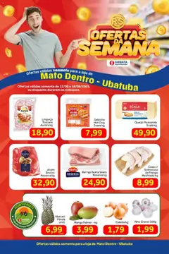 Pré-Visualização do folheto "Ofertas Ubatuba" da loja Shibata válido a partir de 12/08/2025