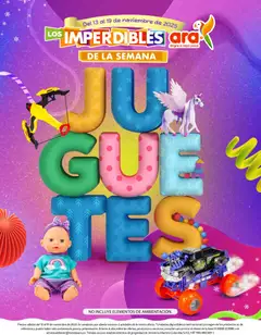  Vista previa del prospecto Imperdibles ara de la semana del almacen Ara válida del 13/11/2025 al 19/11/2025