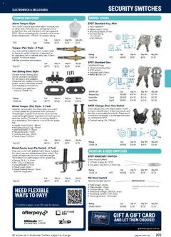 Preview of catalogue Engineering & Scientific Catalogue 2025/2026 from shop Jaycar valid 09/07/2025 | Page: 205
