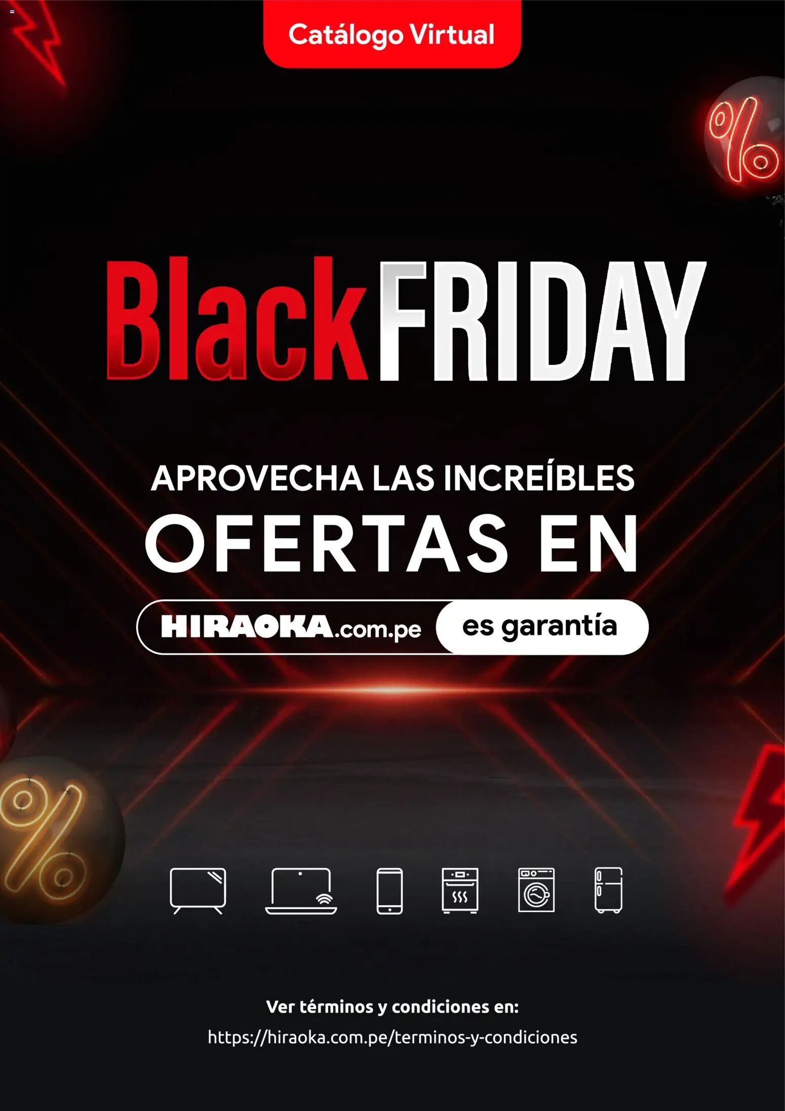 Vista previa de Black Friday de la tienda Hiraoka válido desde 24/11/2025
