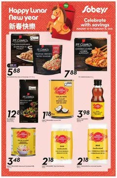 Preview of leaflet Seasonal flyer - ON from shop Sobeys is valid from Jan 22, 2026