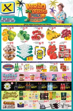 Pré-Visualização do folheto "Ofertas da semana" da loja X Supermercados válido a partir de 21/01/2026