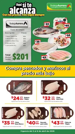 Vista previa las ofertas de la tienda Bodega Aurrerá - Bodega Aurrerá folleto Ofertas desde el 03/04/2026 