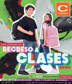 Vista previa las ofertas de la tienda Cklass - Catálogo Especial Regreso a Clases desde el 15/12/2025 