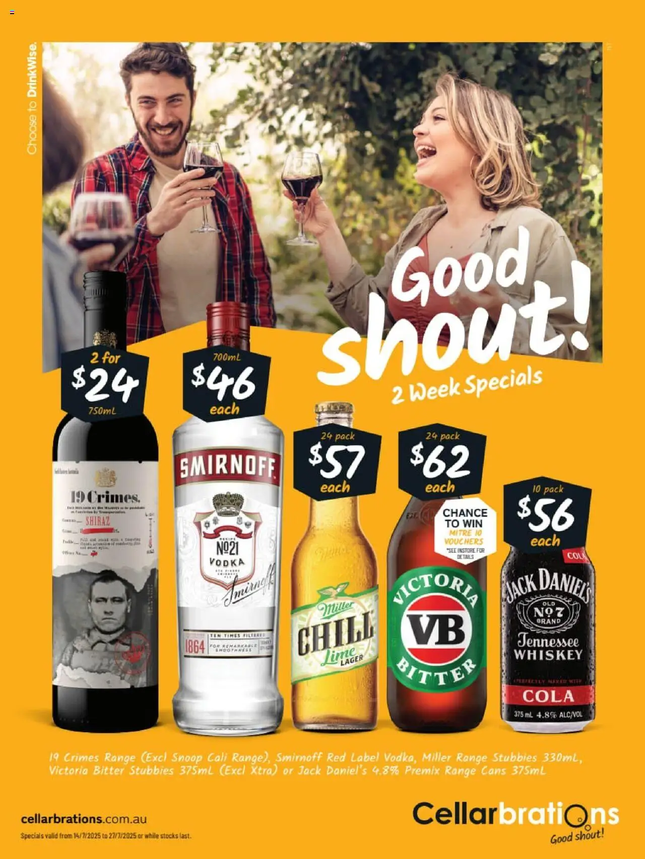 Cellarbrations catalogue valid from 14/07/2025 - page 1