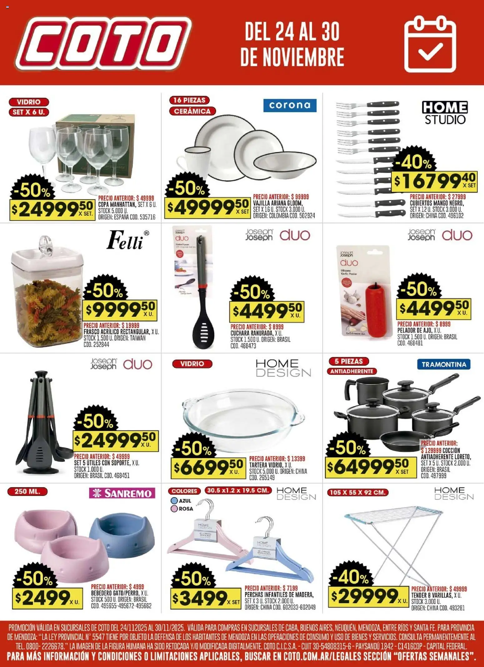 Vista previa del folleto de la tienda Coto válido desde el 24/11/2025 