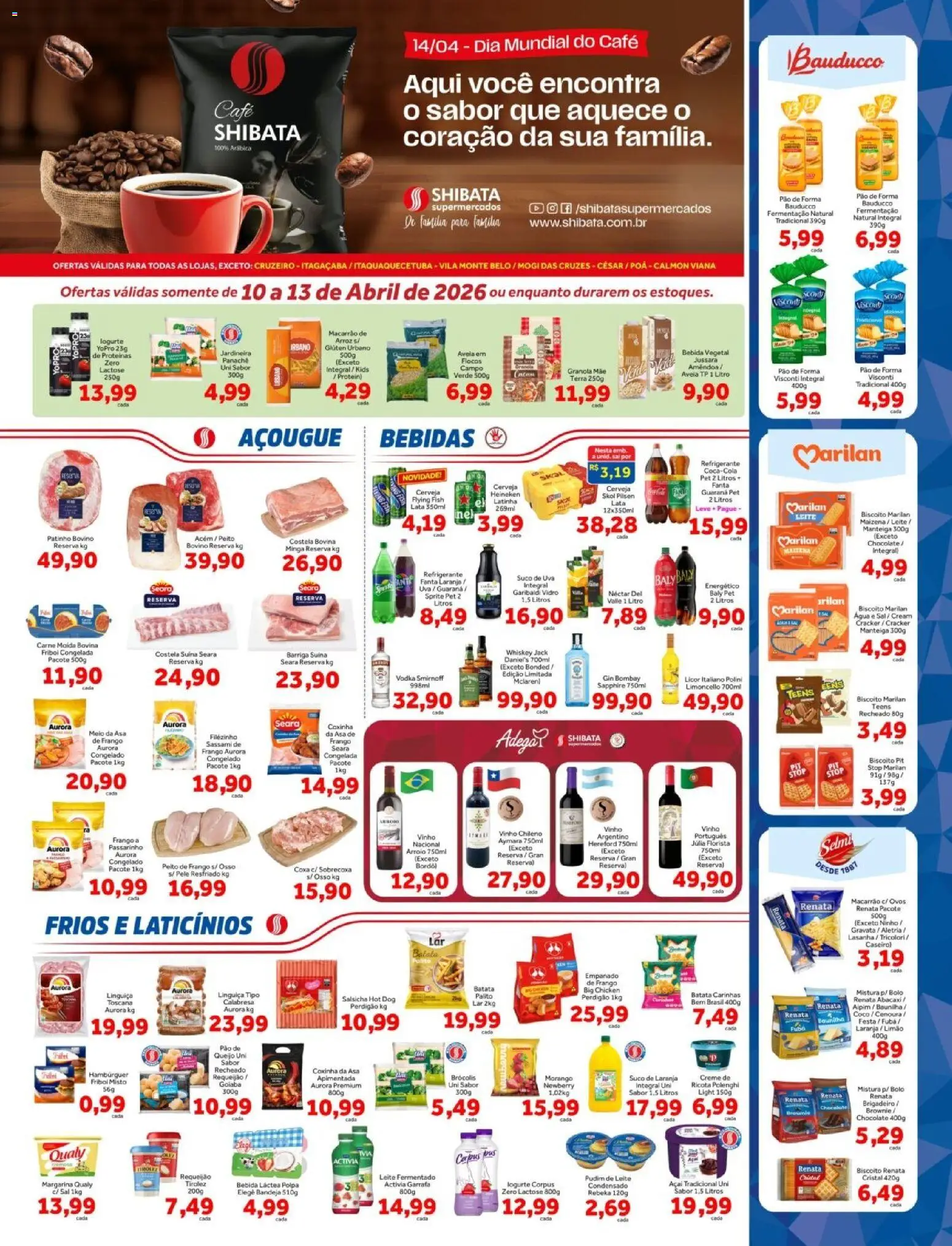Pré-Visualização do folheto "Shibata - Ofertas da semana" da loja Shibata válido a partir de 10/04/2026