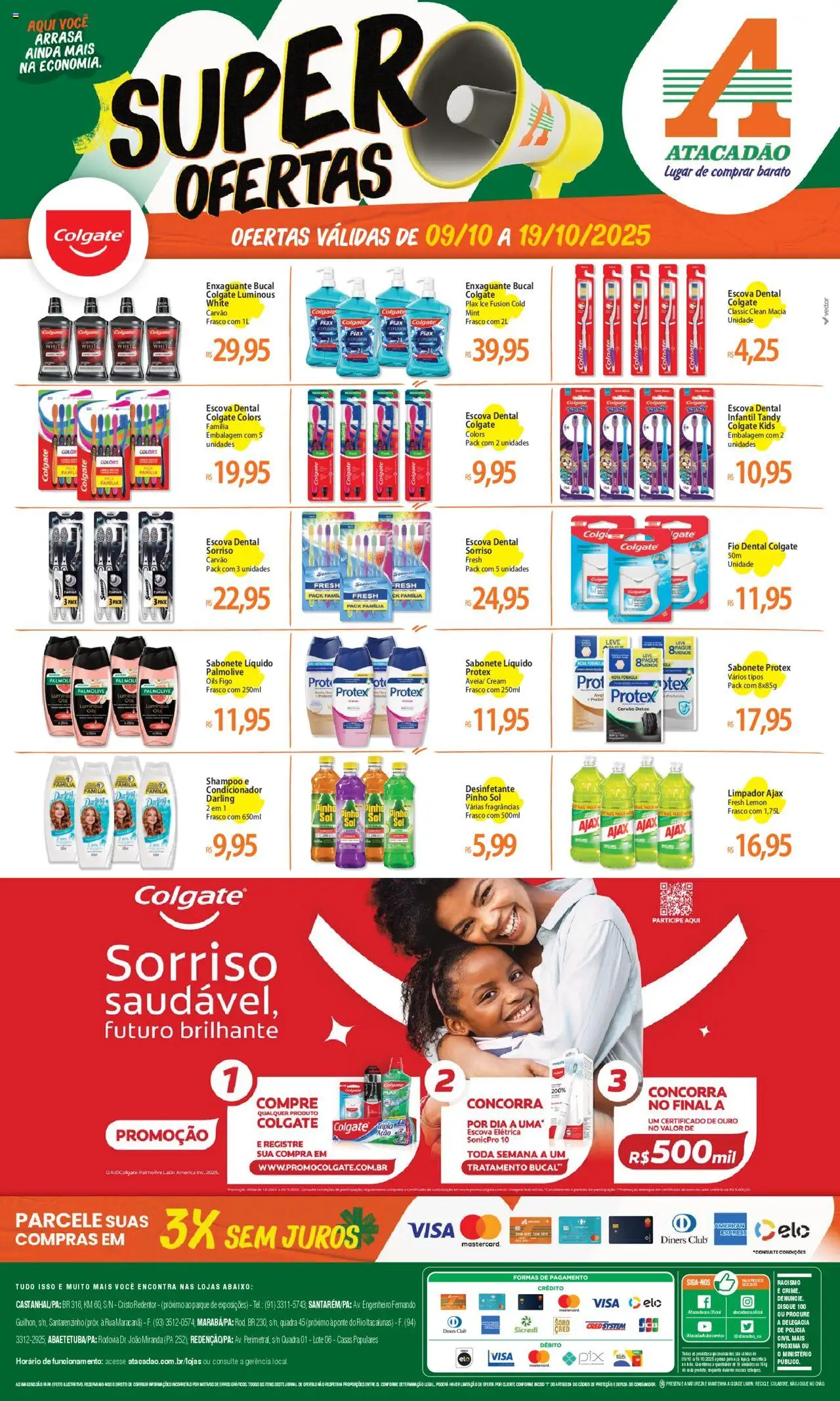 Atacadão folheto "Ofertas - PA" válido a partir de 09/10/2025 - número de página 1