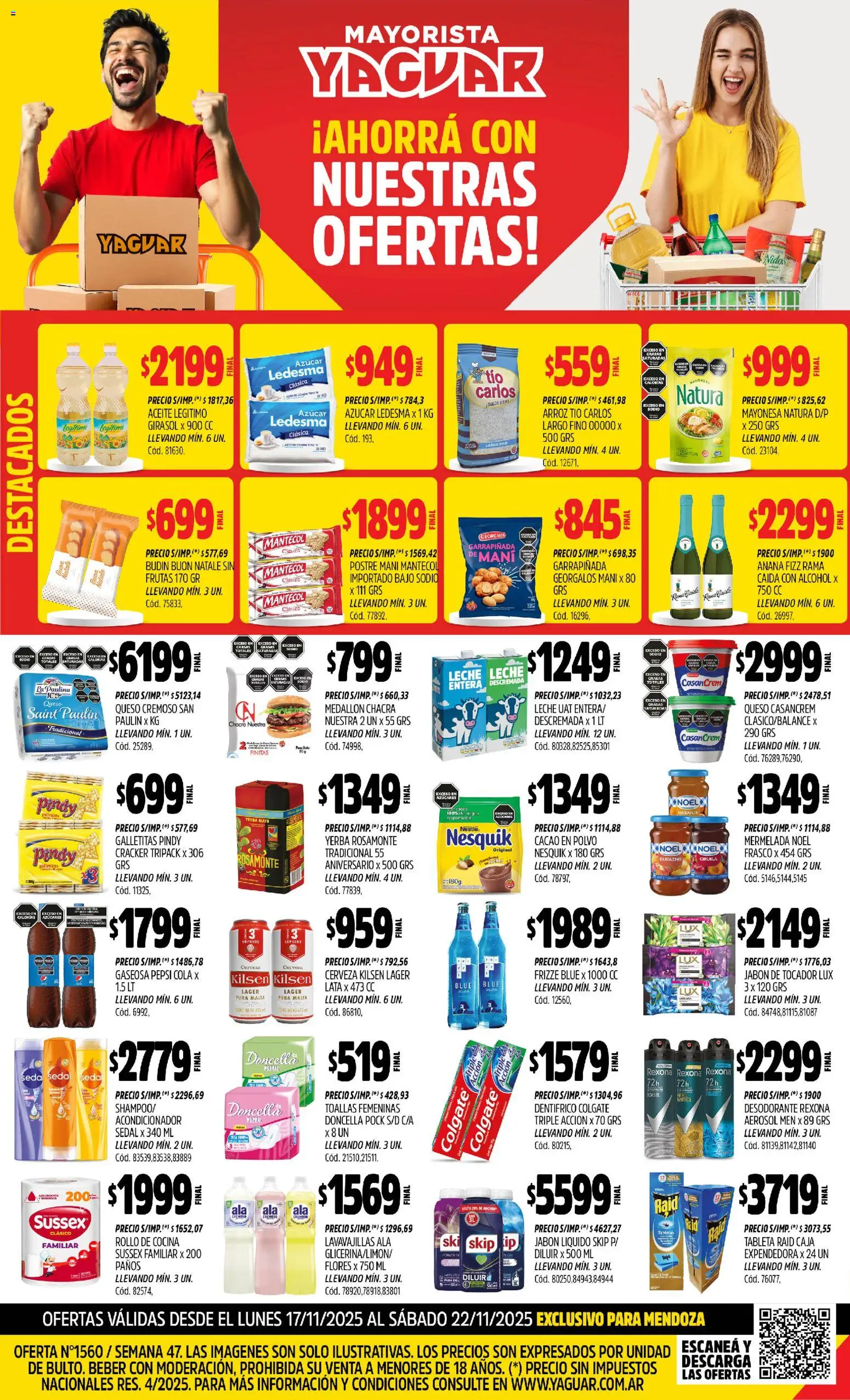 Vista previa del folleto de la tienda Yaguar válido desde el 17/11/2025 