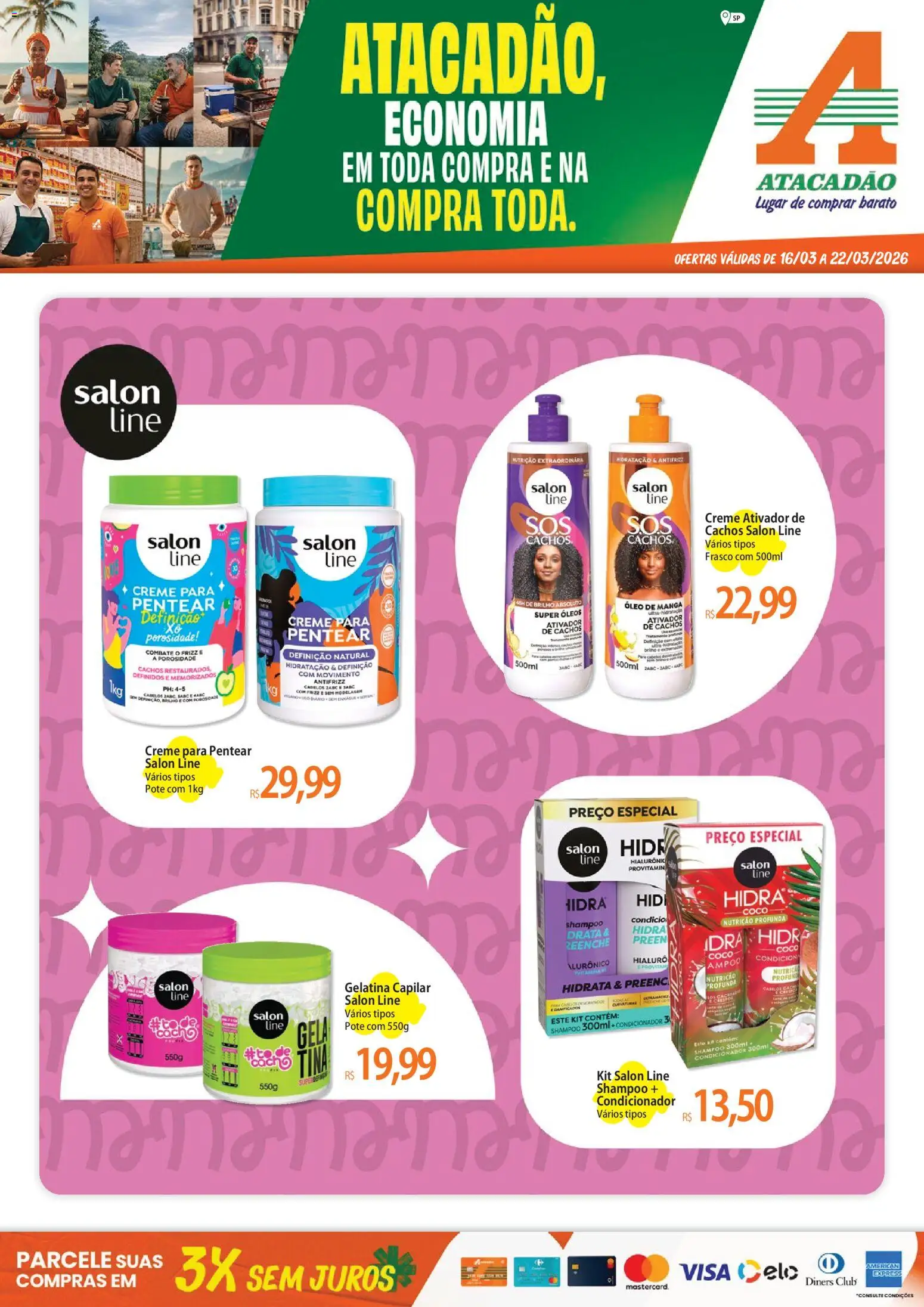 Pré-Visualização do folheto "Atacadão ofertas - SP" da loja Atacadão válido a partir de 16/03/2026