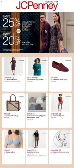 Ad Preview of JCPenney Weekly Ad from 09/15/2025