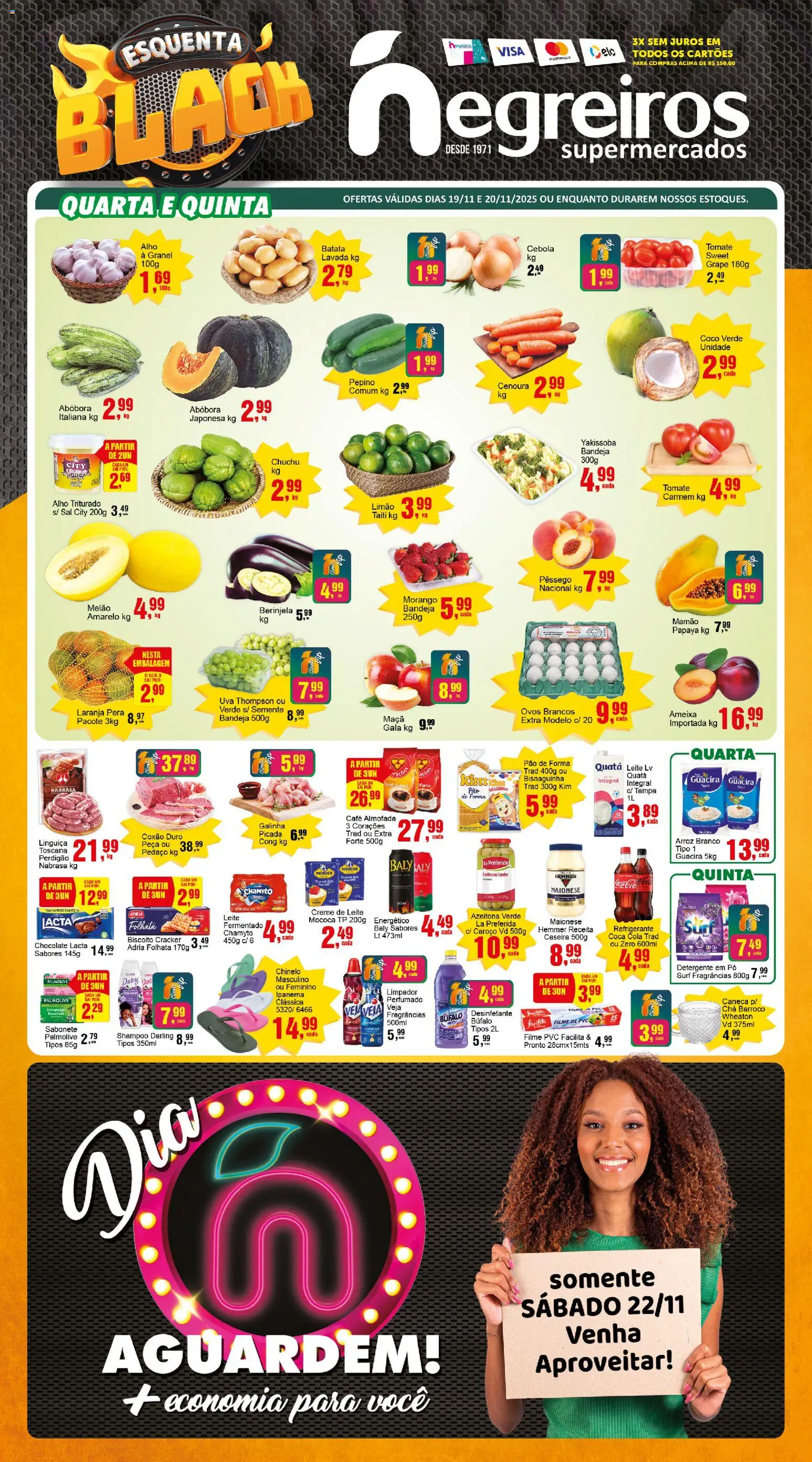 Pré-Visualização do folheto "Black Friday" da loja Negreiros válido a partir de 19/11/2025