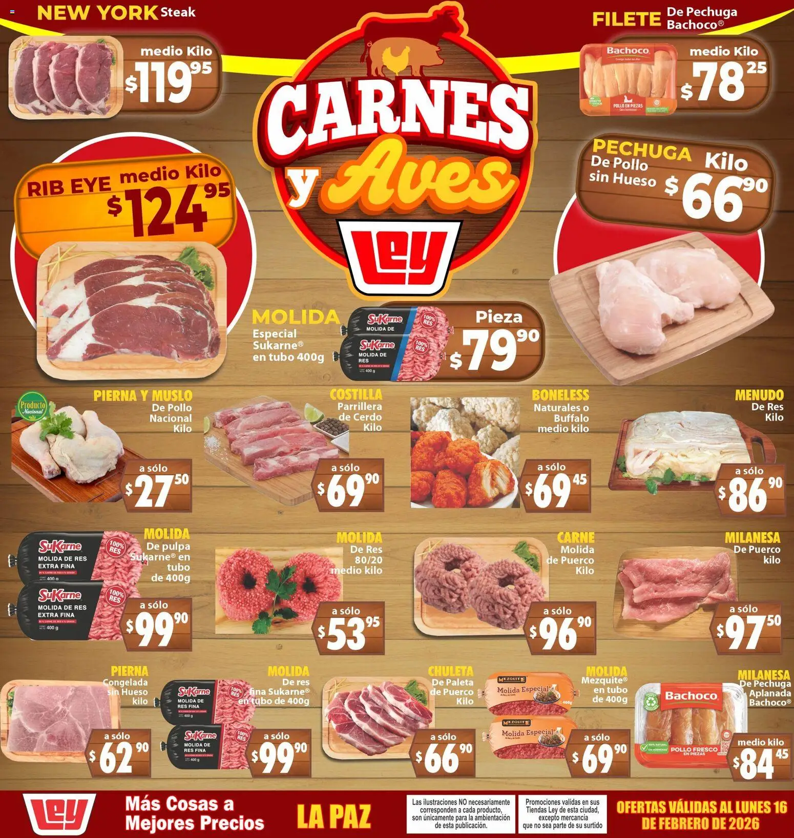 Vista previa las ofertas de la tienda Casa Ley - Folleto Más cosas a mejores precios La Paz desde el 14/02/2026 