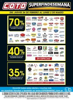 Vista previa del folleto de la tienda Coto válido desde el 26/02/2026 