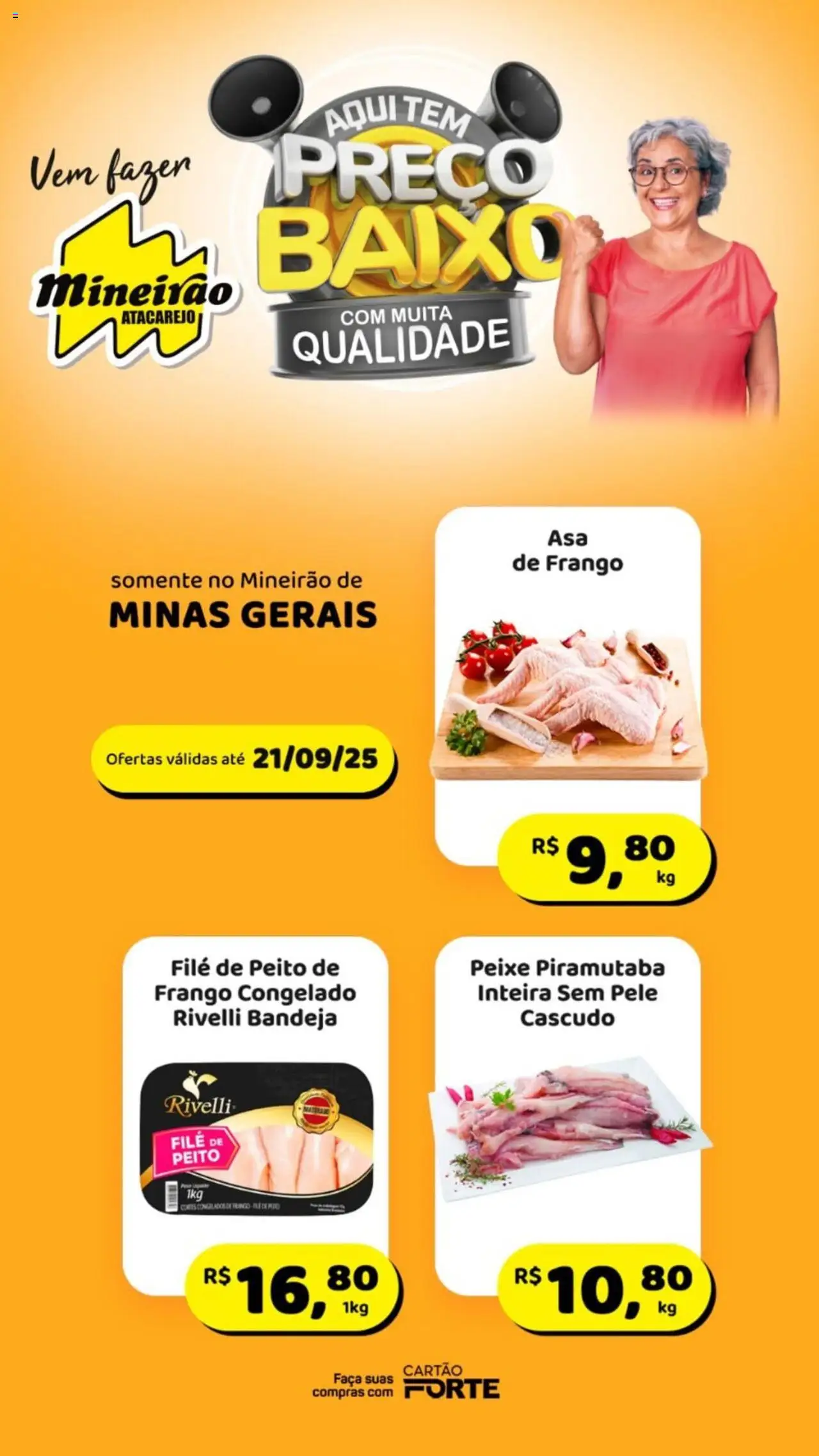 Mineirão Atacarejo folheto "Ofertas da semana" válido a partir de 15/09/2025 - número de página 1