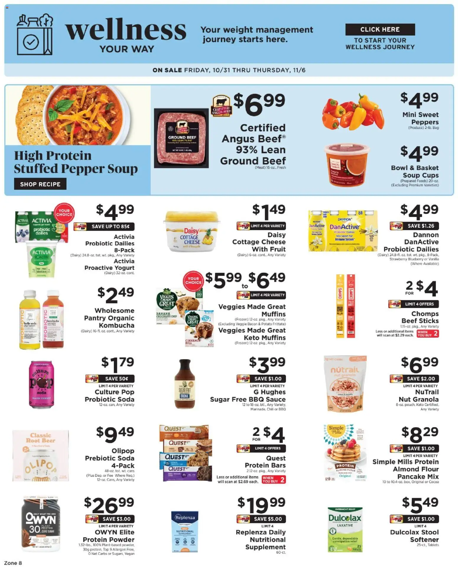 Ad Preview of ShopRite Shop Wellness from 10/30/2025