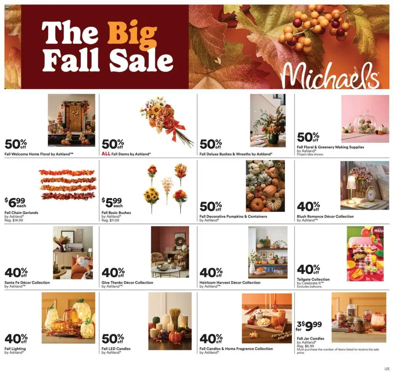 Michaels Weekly Ad from 08/31/2025 - Flyer - Page number 1