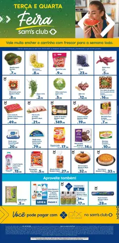 Pré-Visualização do folheto "Ofertas Feira" da loja Sam's Club válido a partir de 28/10/2025