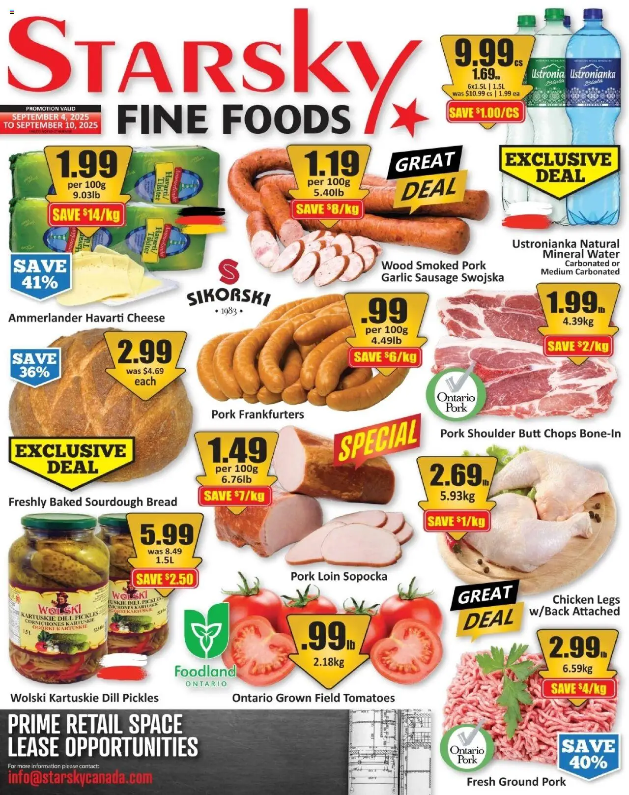 Starsky flyer valid from Sep 04, 2025 - page number 1