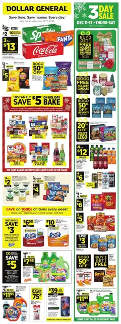 Ad Preview of Dollar General Weekly Ad from 12/07/2025