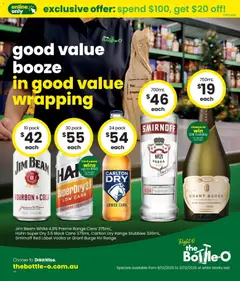Preview of catalogue Catalogue BAIRNSDALE from shop The Bottle-O valid 08/12/2025