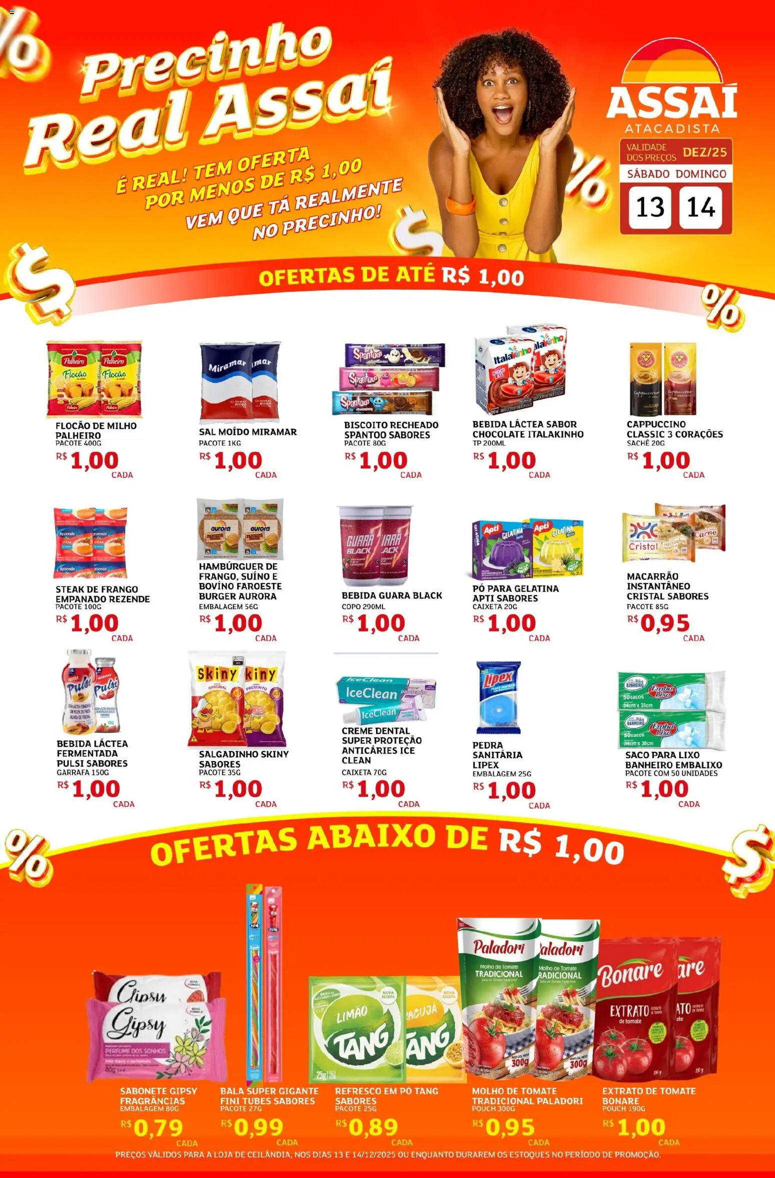 Pré-Visualização do folheto "Encarte - DF" da loja Assaí Atacadista válido a partir de 13/12/2025