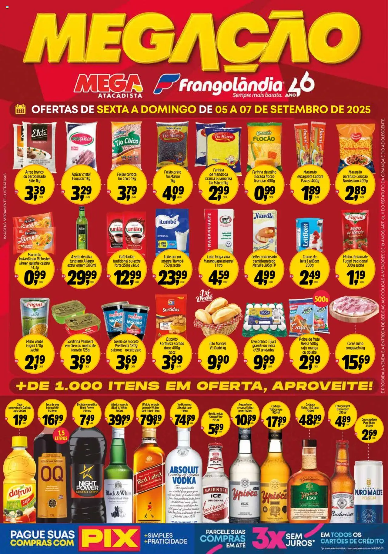 Frangolândia folheto "Ofertas da semana" válido a partir de 05/09/2025 - número de página 1