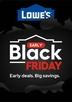 Ad Preview of Lowe's Black Friday from 11/01/2025
