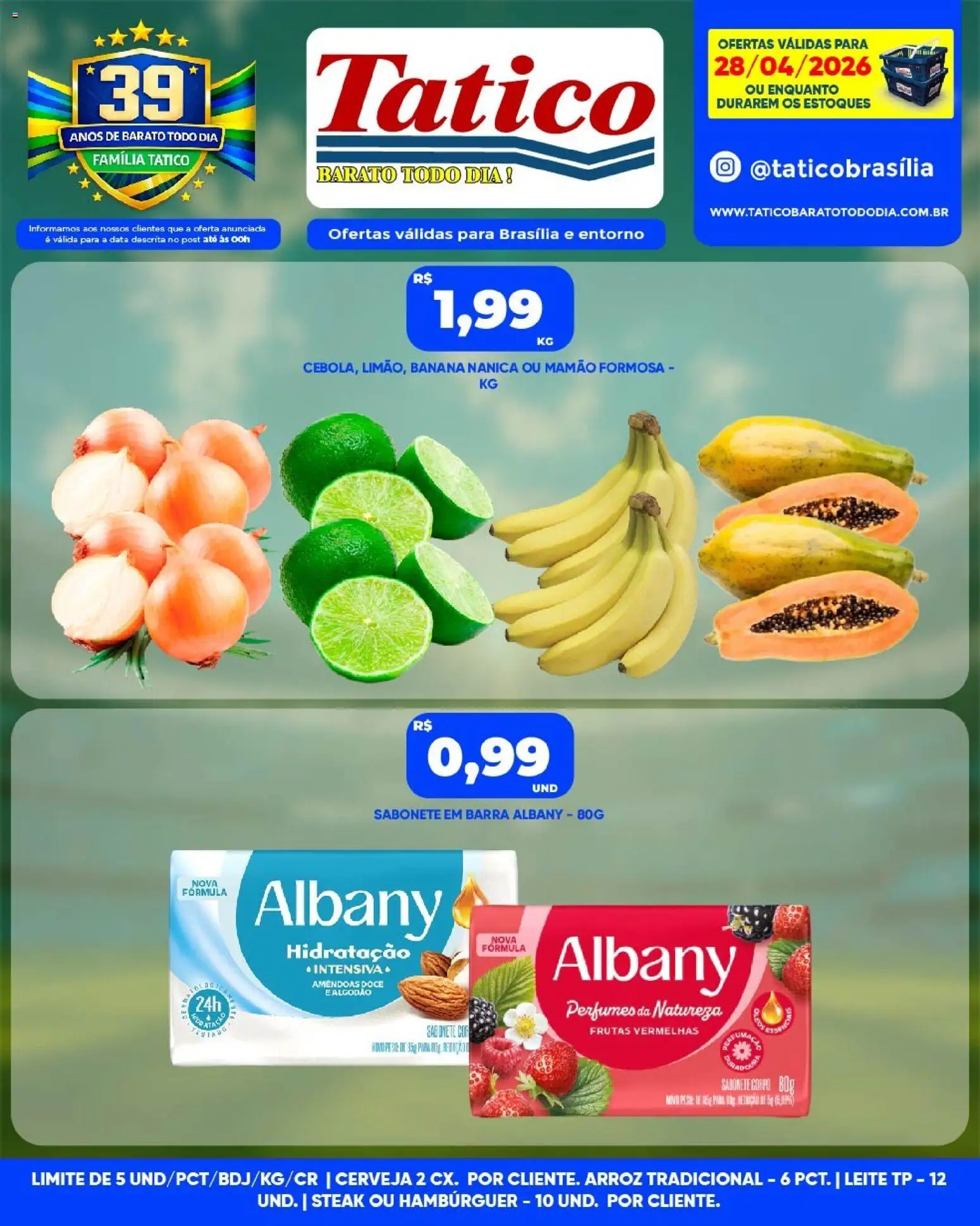 Pré-Visualização do folheto "Tatico ofertas do Dia" da loja Tatico válido a partir de 28/04/2026