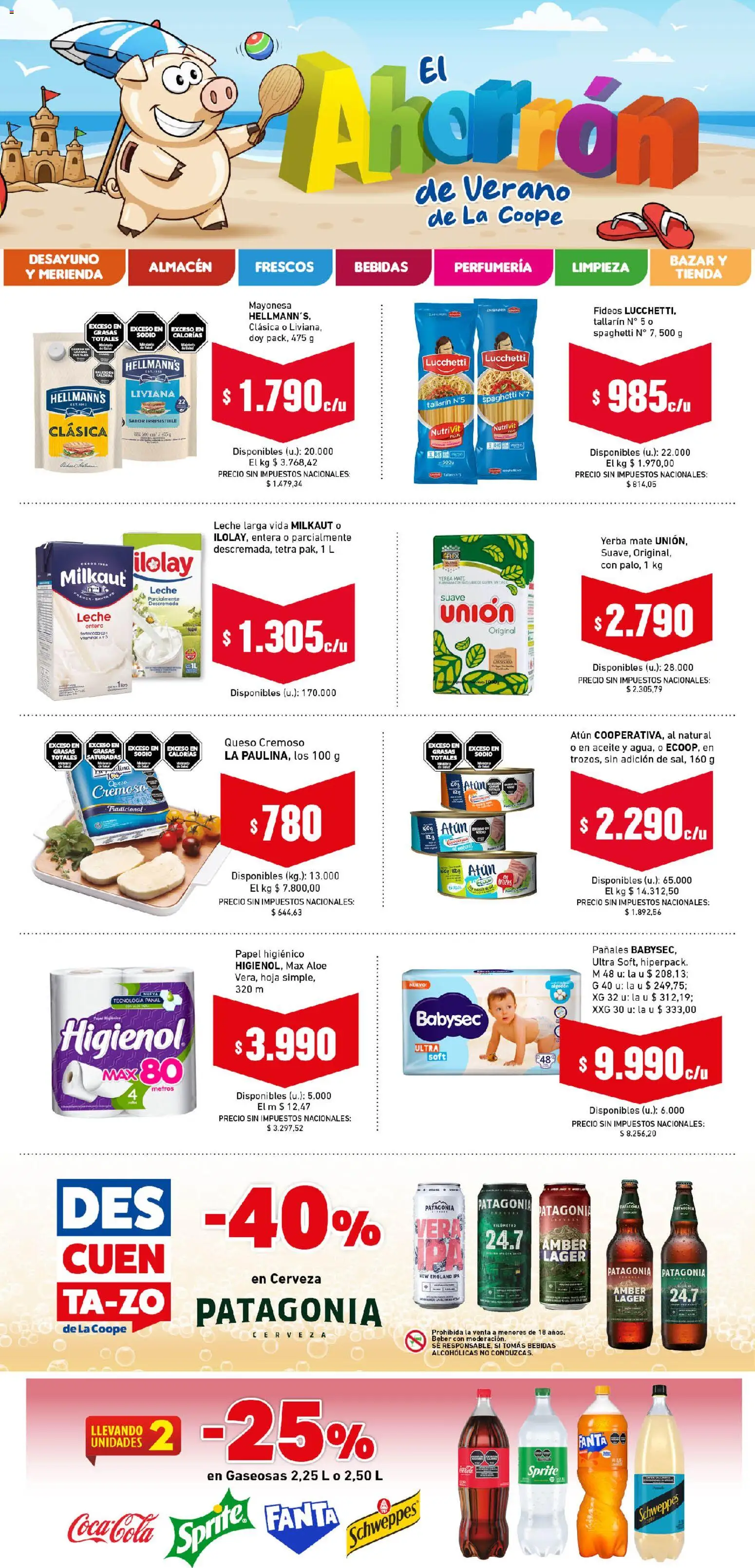 Vista previa del folleto de la tienda Cooperativa Obrera válido desde el 02/01/2026 