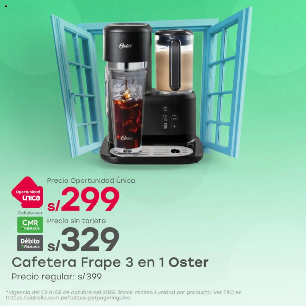 Tottus Catálogo (02/10/2025 - 05/10/2025) - ofertas de hoy - número de página 1