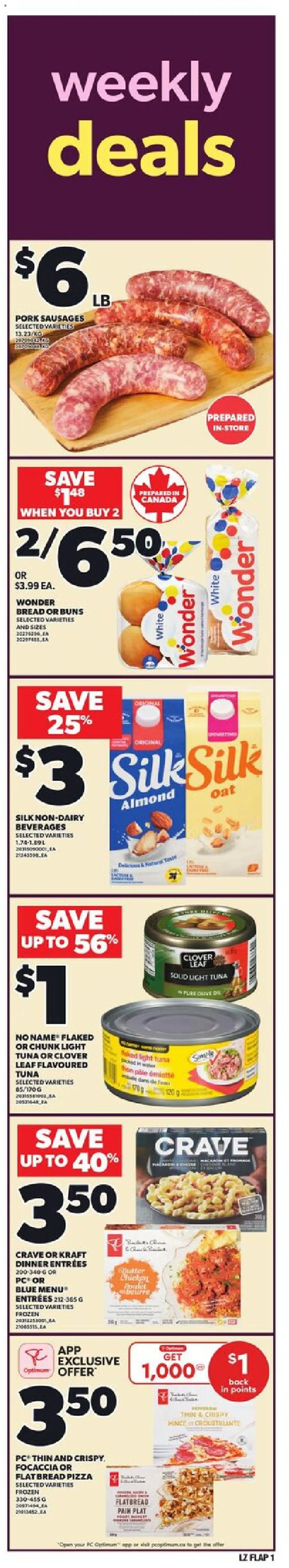 Preview of leaflet Weekly flyer / circulaire from shop Loblaws is valid from Oct 16, 2025
