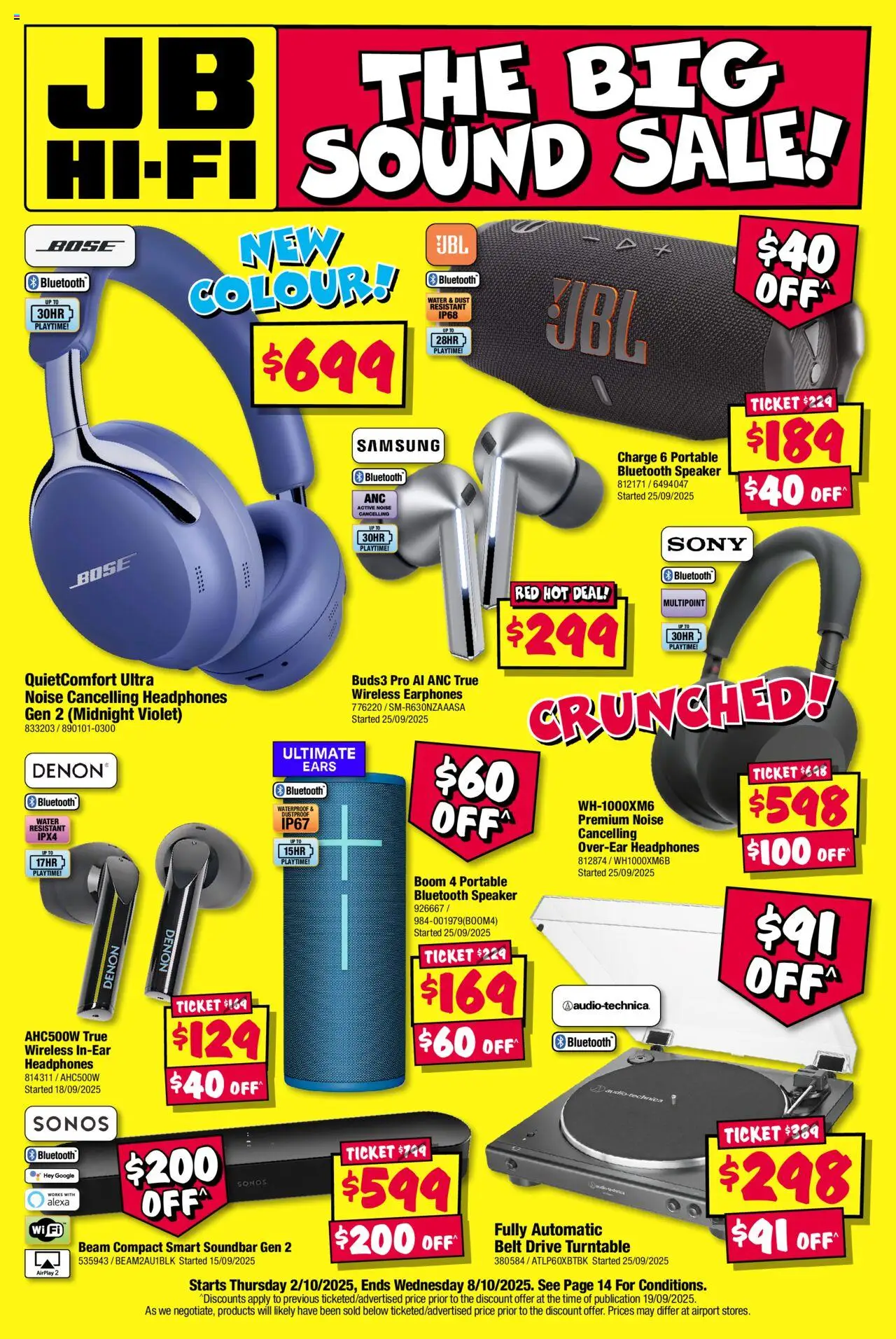JB Hi-Fi catalogue valid from 02/10/2025 - page 1