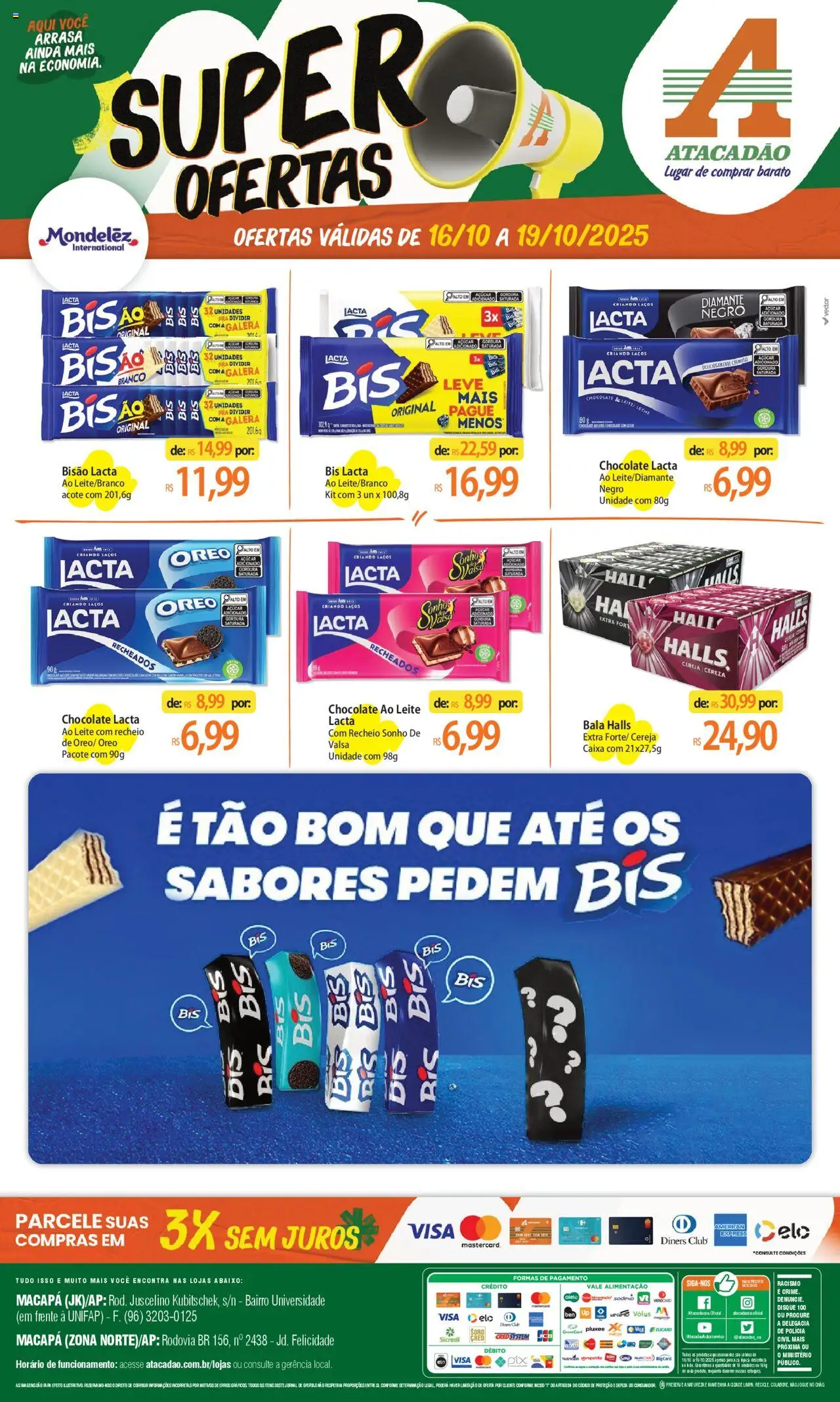 Atacadão folheto "Ofertas - AP" válido a partir de 16/10/2025 - número de página 1