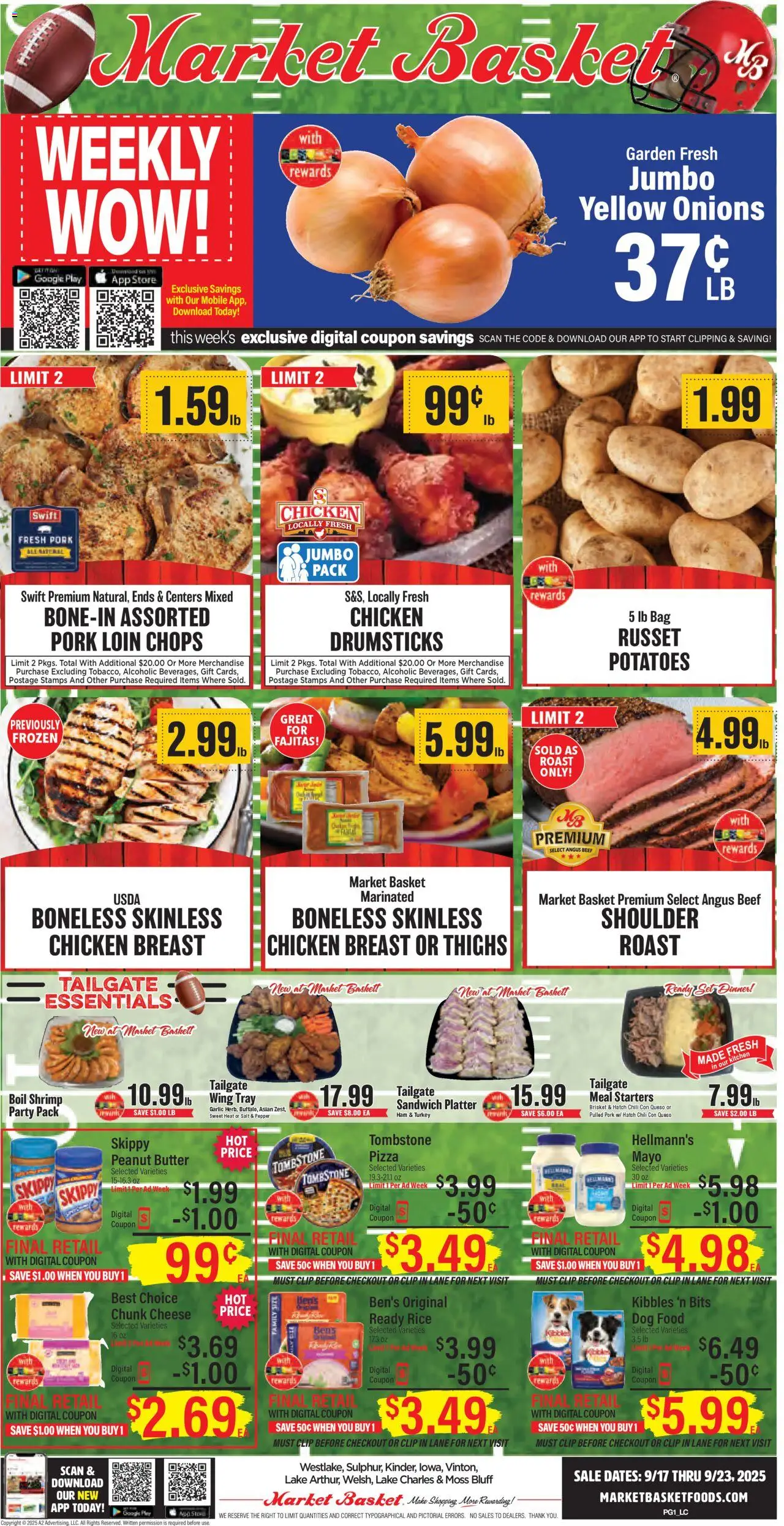 Market Basket Weekly Ad from 09/17/2025 - Flyer - Page number 1