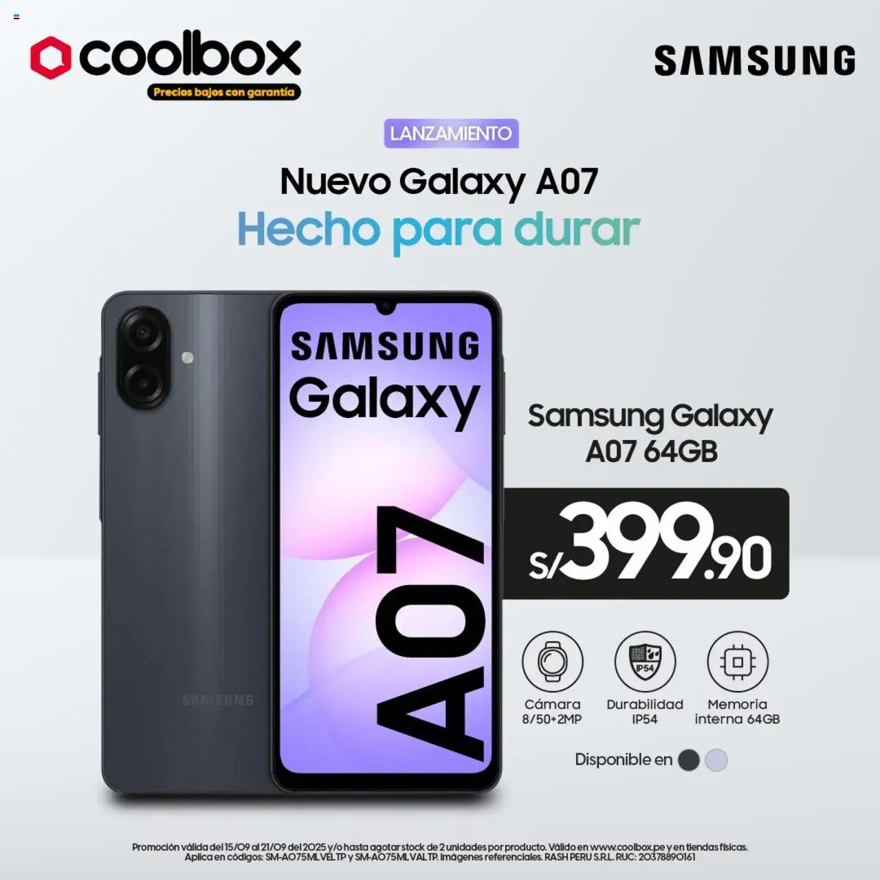 Coolbox Catálogo (15/09/2025 - 21/09/2025) - ofertas de hoy - número de página 1