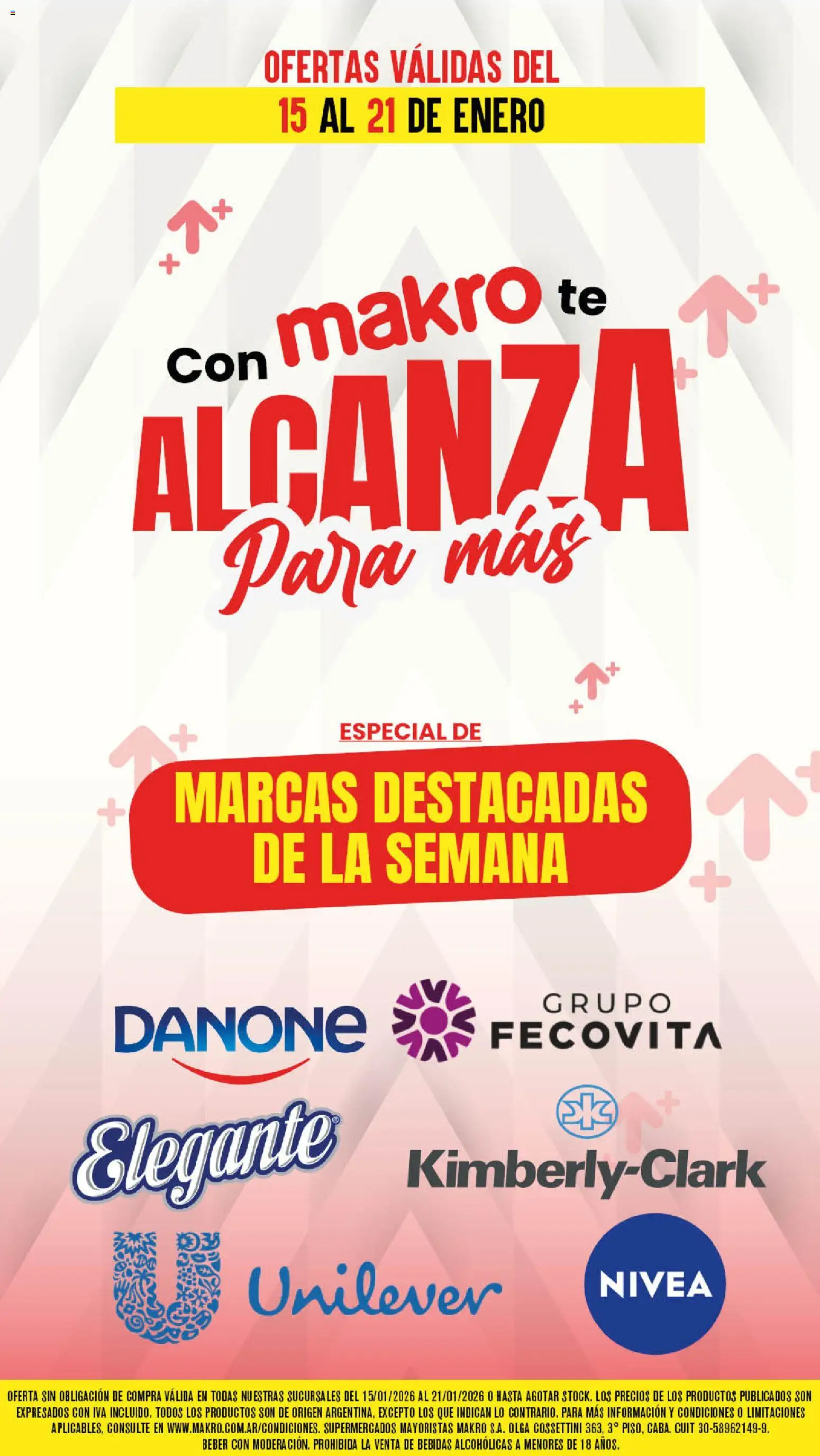 Vista previa del folleto de la tienda Makro válido desde el 15/01/2026 