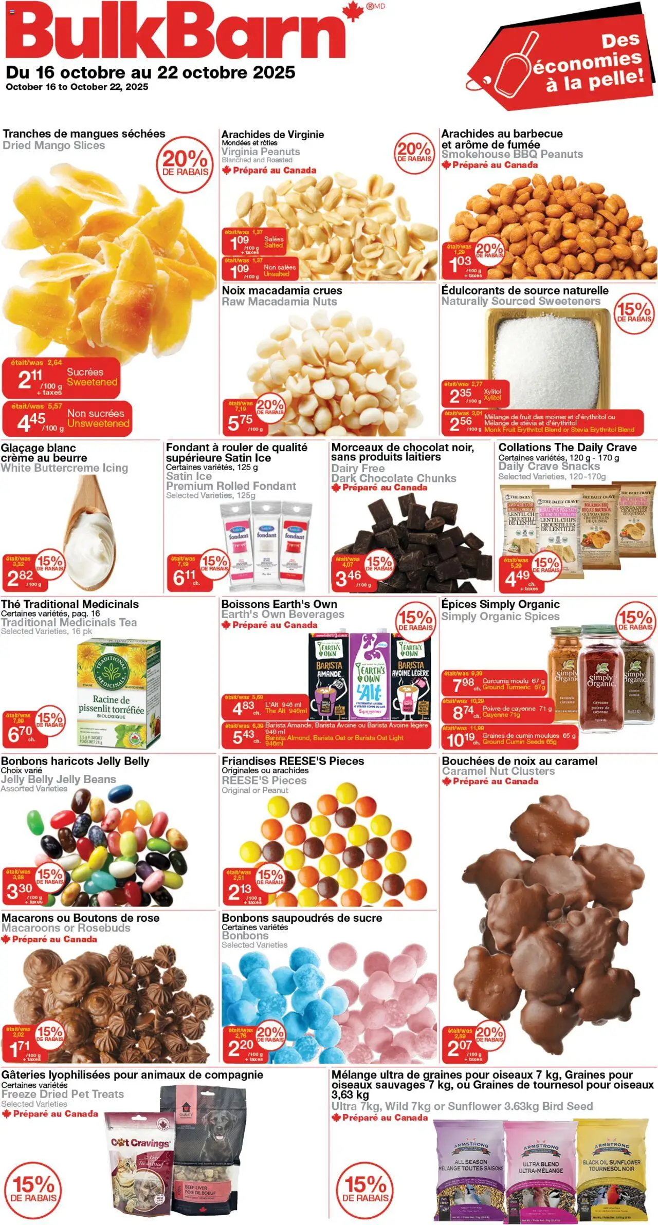 Bulk Barn flyer valid from Oct 16, 2025 - page number 1
