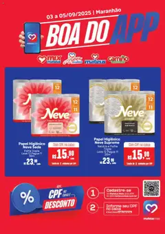 Pré-Visualização do folheto "Ofertas Boa do App" da loja Mateus válido a partir de 03/09/2025