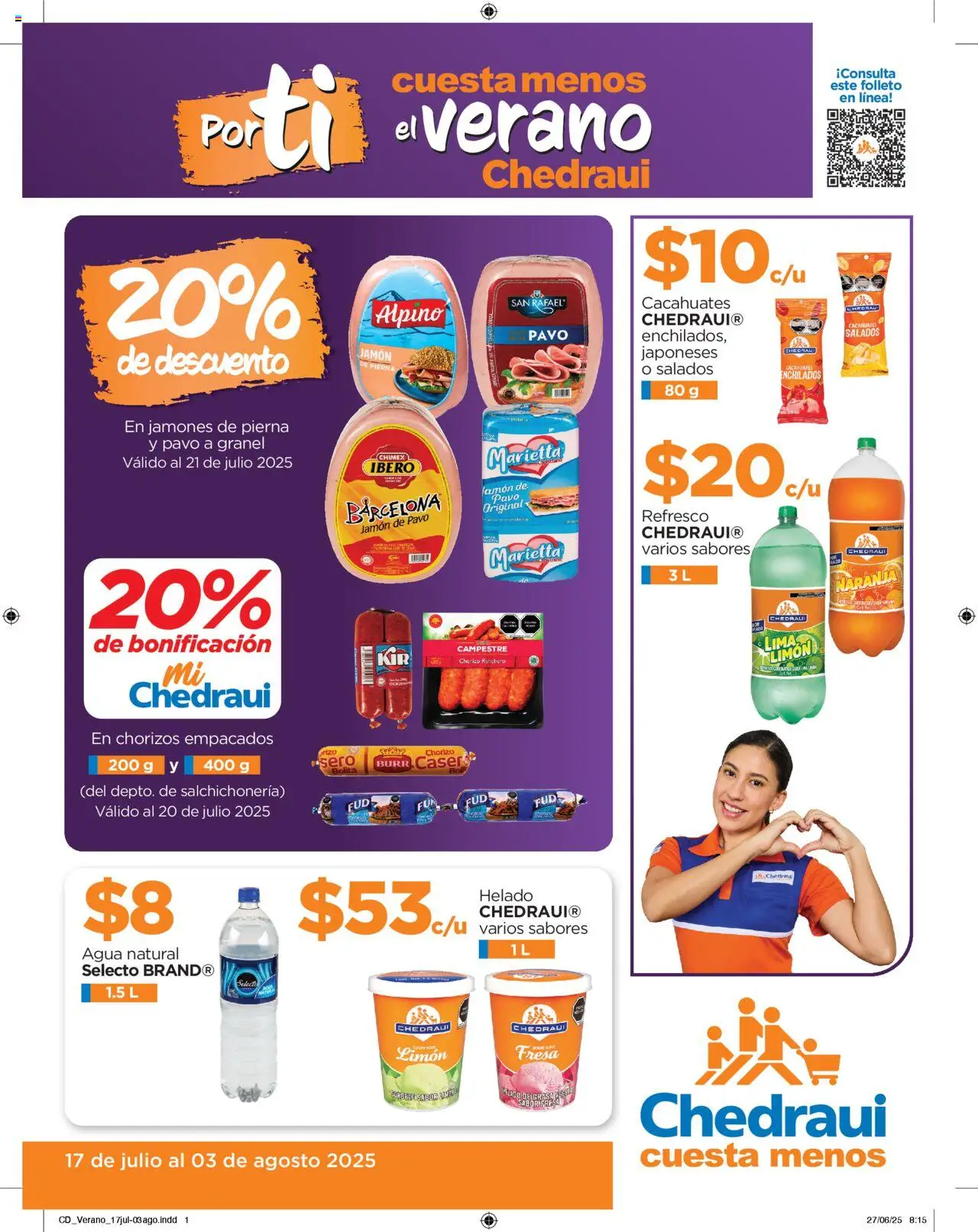 Promociones Chedraui y sus promociones válidas desde el 17/07/2025 - Número de página 1