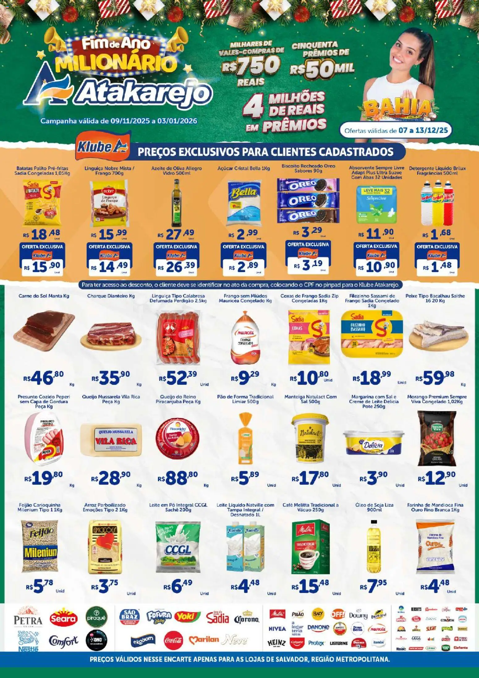 Pré-Visualização do folheto "Encarte" da loja Atakarejo válido a partir de 07/12/2025