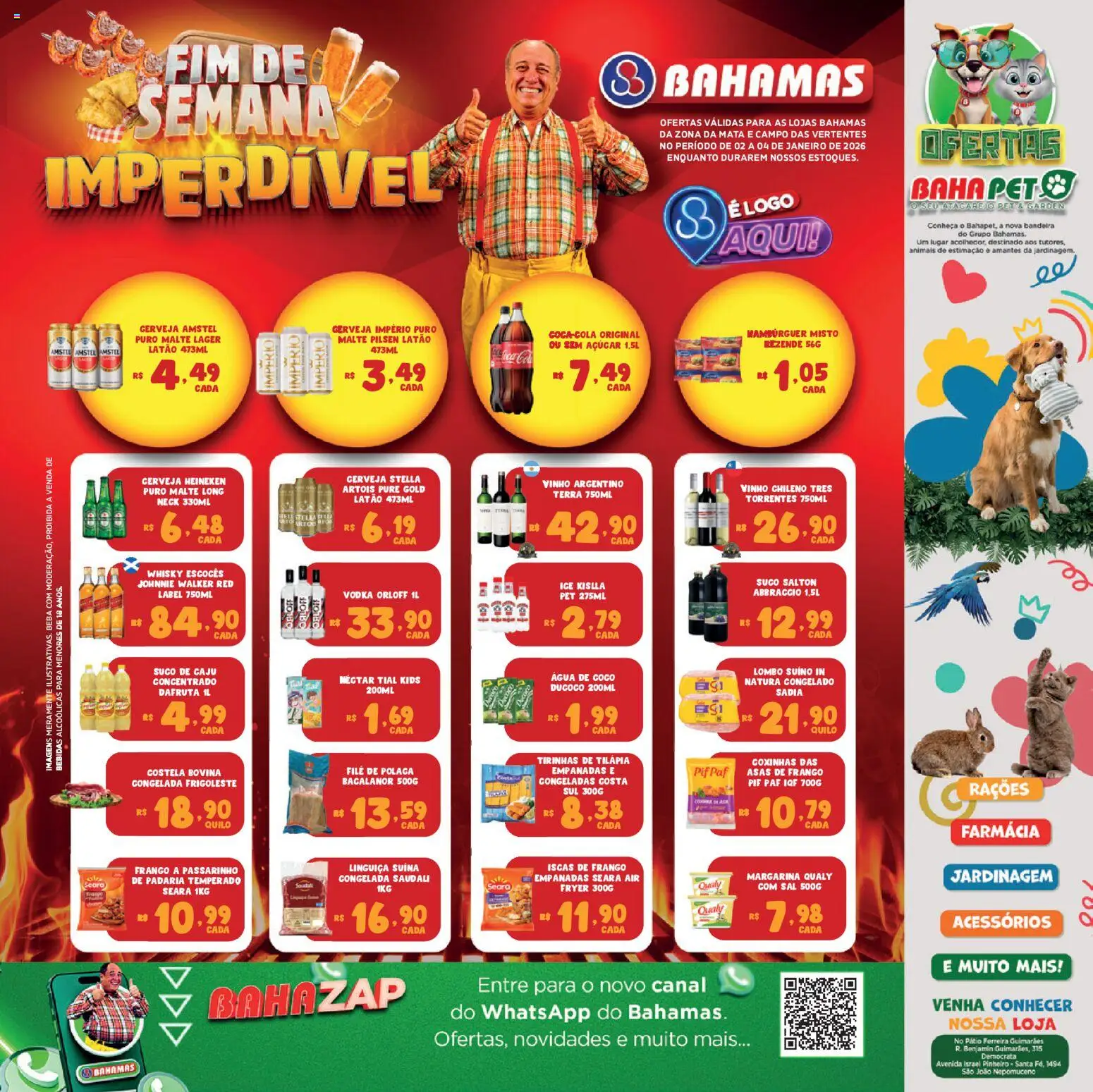 Pré-Visualização do folheto "Ofertas da semana" da loja Bahamas Supermercados válido a partir de 24/06/2026