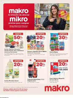  Vista previa del prospecto Catálogo del almacen Makro válida del 23/01/2026 al 29/01/2026