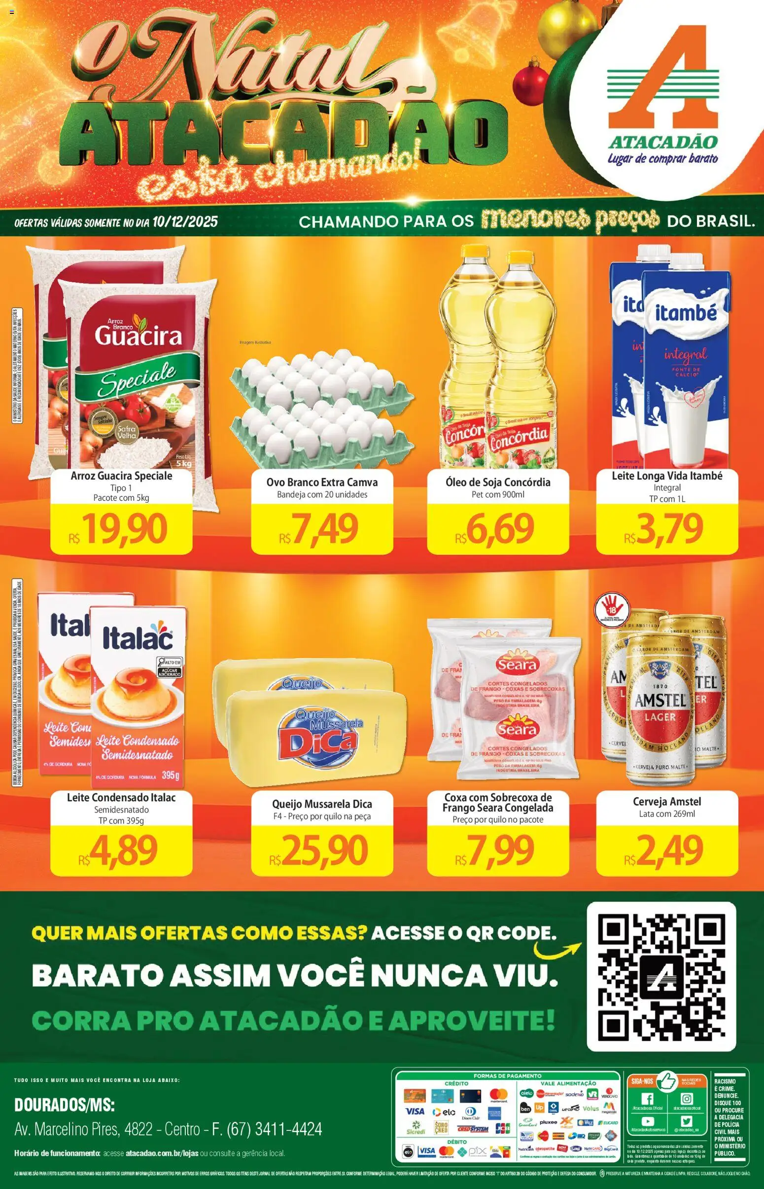 Pré-Visualização do folheto "Ofertas - MS" da loja Atacadão válido a partir de 10/12/2025